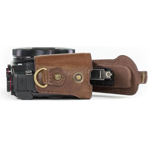  MegaGear Canon PowerShot G1X Mark III Ultra Light Neoprene Camera Case, with Carabiner, Gray (MG1378)