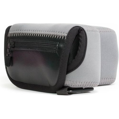  MegaGear MG1500 Sony Alpha A6400, A6500 (18-135mm) Ultra Light Neoprene Camera Case - Gray