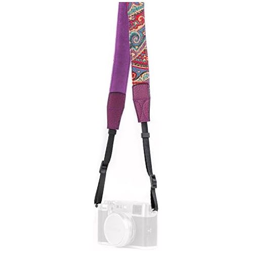  MegaGear MG1366 SLR, DSLR Adjustable Camera Shoulder or Neck Strap, Ethnic