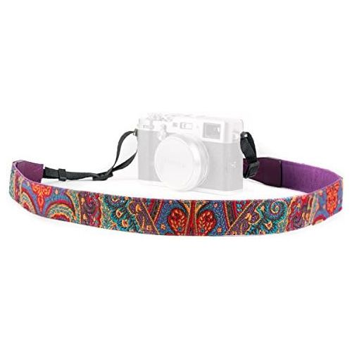  MegaGear MG1366 SLR, DSLR Adjustable Camera Shoulder or Neck Strap, Ethnic