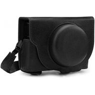 MegaGear Ever Ready Genuine Leather Camera Case Compatible with Sony Cyber-Shot DSC-RX100 VII