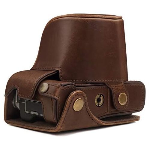  MegaGear Ever Ready Leather Camera Case Compatible with Fujifilm X-A7