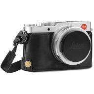 MegaGear Ever Ready Genuine Leather Camera Half Case Compatible with Leica D-Lux 7