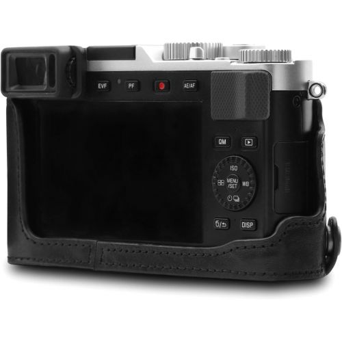  MegaGear Ever Ready Genuine Leather Camera Half Case Compatible with Leica D-Lux 7