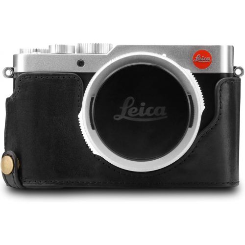  MegaGear Ever Ready Genuine Leather Camera Half Case Compatible with Leica D-Lux 7