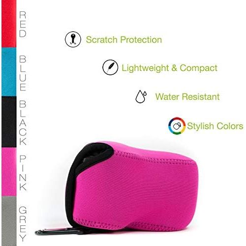  MegaGear Ultra Light Neoprene Camera Case Compatible with Canon PowerShot G3 X
