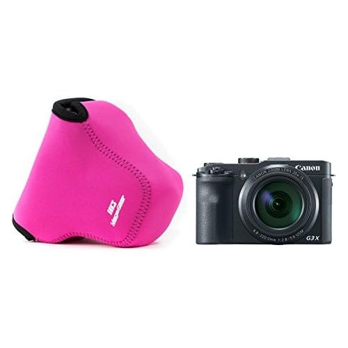  MegaGear Ultra Light Neoprene Camera Case Compatible with Canon PowerShot G3 X