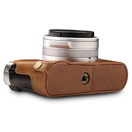  MegaGear Ever Ready Genuine Leather Camera Half Case Compatible with Leica D-Lux 7