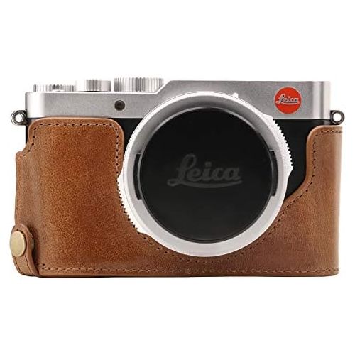  MegaGear Ever Ready Genuine Leather Camera Half Case Compatible with Leica D-Lux 7