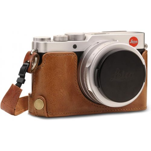  MegaGear Ever Ready Genuine Leather Camera Half Case Compatible with Leica D-Lux 7