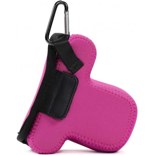  MegaGear Camera Case, Bag for Canon EOS M10 Mirrorless Digital Camera with 15-45mm Lens, Hot Pink, Neoprene (MG674)