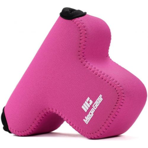  MegaGear Camera Case, Bag for Canon EOS M10 Mirrorless Digital Camera with 15-45mm Lens, Hot Pink, Neoprene (MG674)