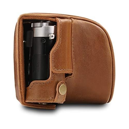  MegaGear Ever Ready Genuine Leather Camera Case Compatible with Leica D-Lux 7