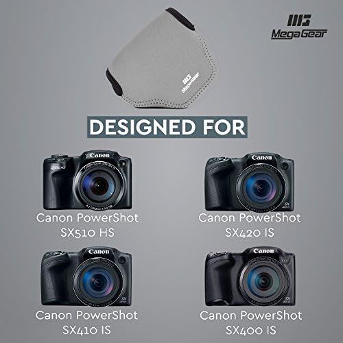  MegaGear Ultra Light Neoprene Camera Case Compatible with Canon PowerShot SX420 is, SX410 is, SX400 is, SX510 HS