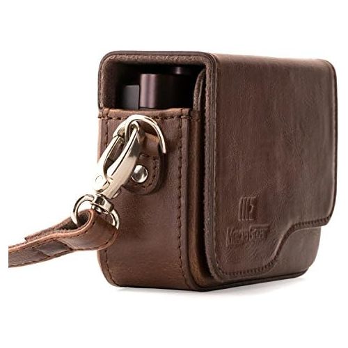  MegaGear Leather Camera Case with Strap Compatible with Leica C Typ 112