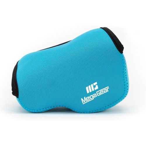  MegaGear Ultra Light Neoprene Camera Case Bag for Sony NEX-5TL, Sony NEX-5R, Sony NEX-3N with Sony SELP1650, Sony A5100,a Sony A5000 16-50mm Lens (Blue)