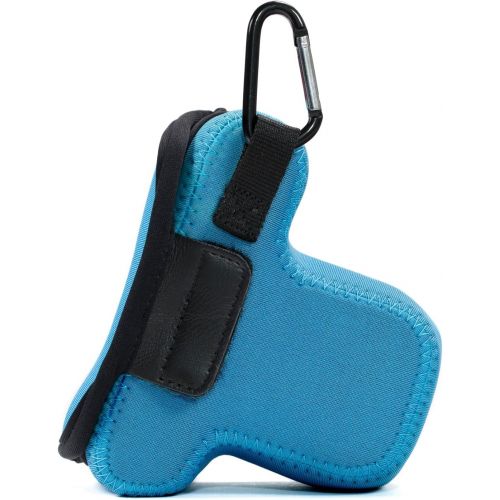  MegaGear Camera Case, Bag for Canon EOS M10 Mirrorless Digital Camera with 15-45mm Lens, Blue, Neoprene (MG673)