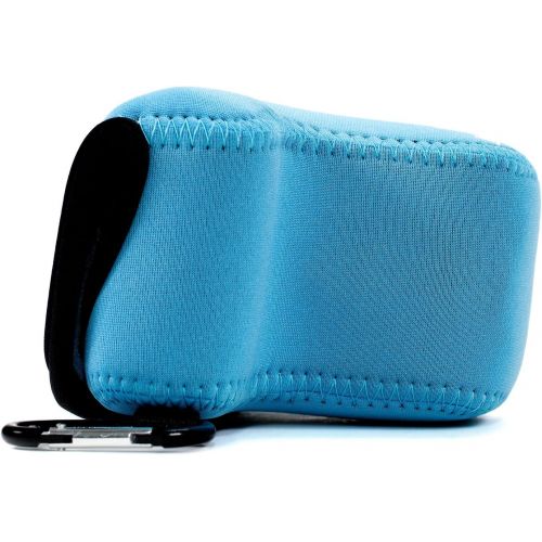  MegaGear Camera Case, Bag for Canon EOS M10 Mirrorless Digital Camera with 15-45mm Lens, Blue, Neoprene (MG673)