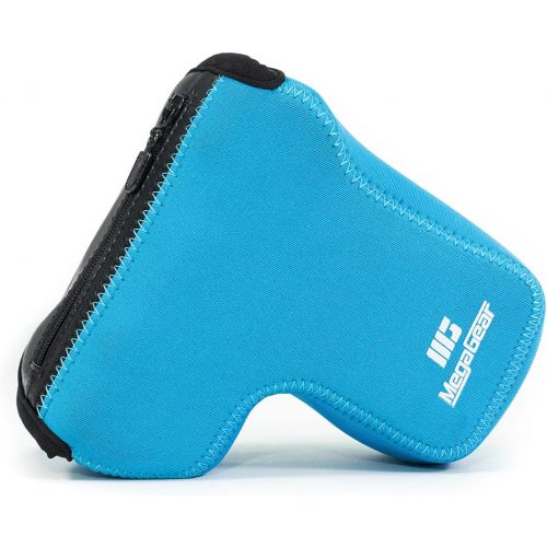  MegaGear MG1501 Sony Alpha A6400, A6500 (18-135mm) Ultra Light Neoprene Camera Case - Blue