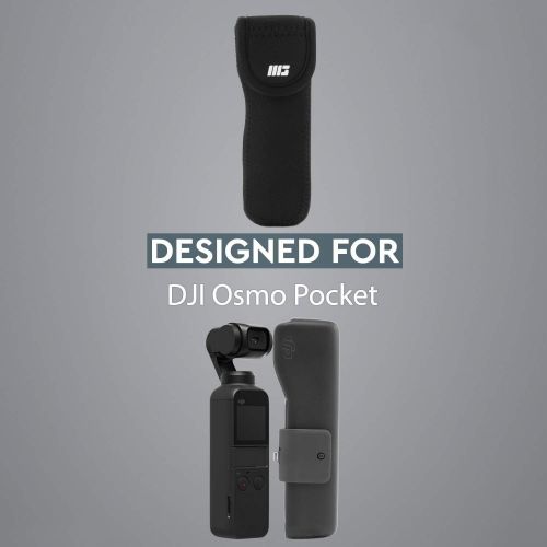  MegaGear Ultra Light Neoprene Camera Case Compatible with DJI Osmo Pocket - Black, One Size (MG1617)
