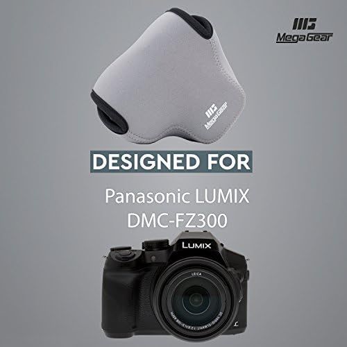  MegaGear Ultra Light Neoprene Camera Case Compatible with Panasonic Lumix DMC-FZ300