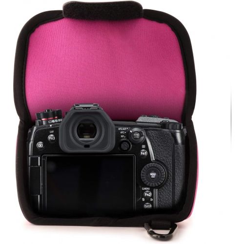  MegaGear Ultra Light Neoprene Camera Case Compatible with Panasonic Lumix DMC-GX8 (14-140mm)