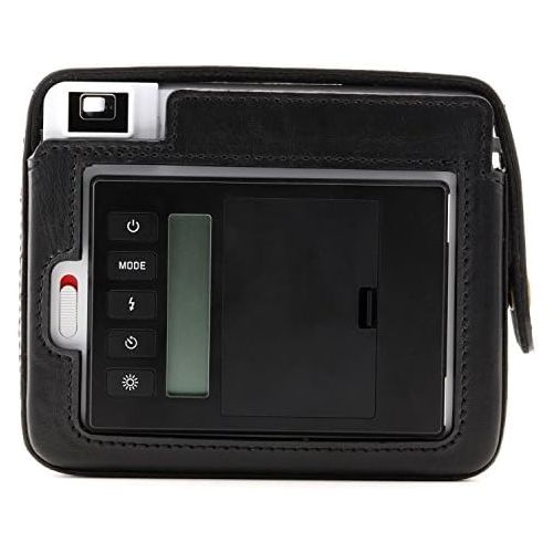  MegaGear MG1294 Ever Ready Leather Camera Case, Bag, Protective Cover for Leica Sofort Instant, Black