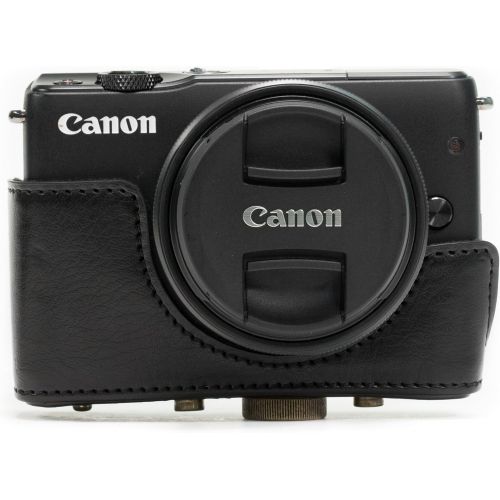  MegaGear Ever Ready Camera Case, Bag for Canon EOS M10 Mirrorless Digital Camera with 15-45mm Lens (Black) (MG668)