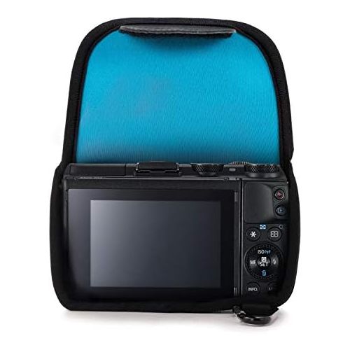  MegaGear Ultra Light Neoprene Camera Case Compatible with Canon EOS M3 (18-55mm)