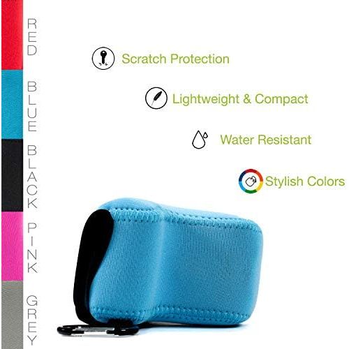  MegaGear Ultra Light Neoprene Camera Case Compatible with Canon EOS M3 (18-55mm)