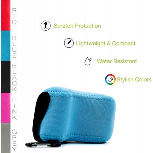  MegaGear Ultra Light Neoprene Camera Case Compatible with Canon EOS M3 (18-55mm)