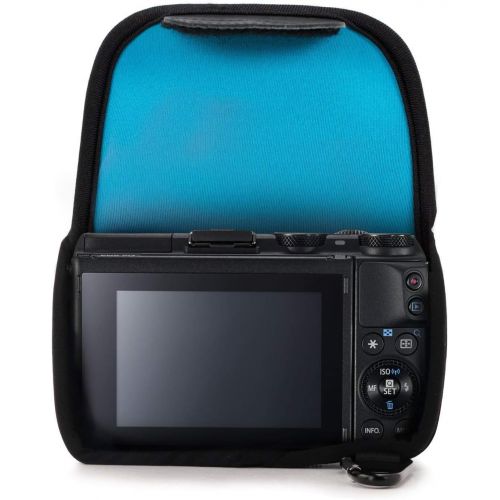  MegaGear Ultra Light Neoprene Camera Case Compatible with Canon EOS M3 (18-55mm)