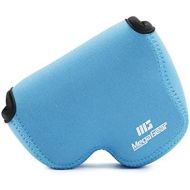 MegaGear Ultra Light Neoprene Camera Case Bag with Carabiner for Nikon COOLPIX B500 Digital Camera (Blue)