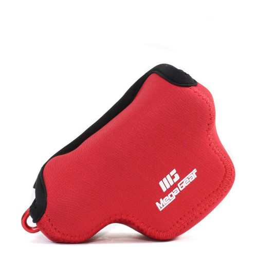  MegaGear Ultra Light Neoprene Camera Case Bag for Panasonic GM1 with 12-32mm (Red)