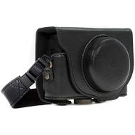 MegaGear Ever Ready Leather Camera Case Compatible with Sony Cyber-Shot DSC-WX500