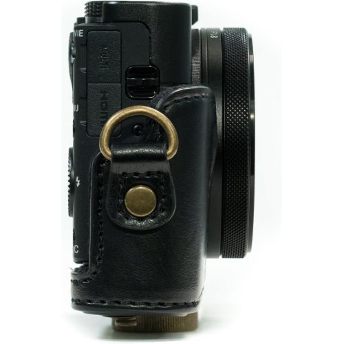  MegaGear Ever Ready Leather Camera Case Compatible with Sony Cyber-Shot DSC-WX500