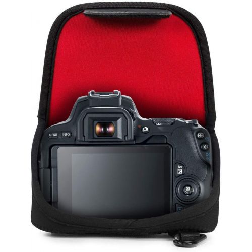  Mega Gear Canon PowerShot G1X Mark III Ultra Light Neoprene Camera Case, with Carabiner, Gray (MG1378)