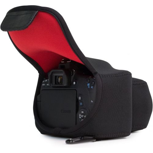  Mega Gear Canon PowerShot G1X Mark III Ultra Light Neoprene Camera Case, with Carabiner, Gray (MG1378)