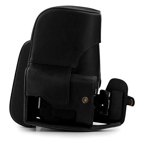  MegaGear Ever Ready Leather Camera Case Compatible with Nikon Coolpix P950