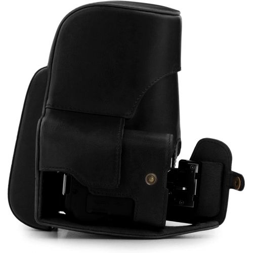  MegaGear Ever Ready Leather Camera Case Compatible with Nikon Coolpix P950