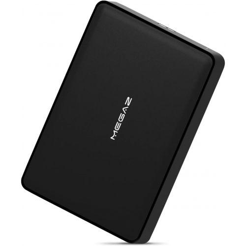  250GB External Hard Drive - MegaZ Backup Slim 2.5 Portable HDD USB 3.0 for PC, Mac, Laptop, Chromebook, 3 Year Warranty