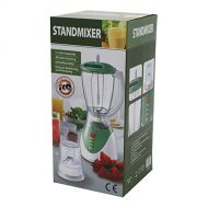 Megaprom 1,5 LITER STANDMIXER SMOOTHIE MIXER MAKER MULTIZERKLEINERER KAFFEEMUEHLE STABMIXER SCHNEEBESEN 400 WATT