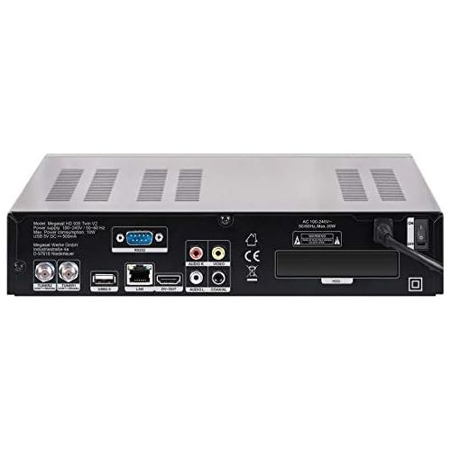  MegaSat HD 935 Twin V2 HD SAT Receiver Recording Function, Ethernet Connection, Twin Tuner Number Tuners