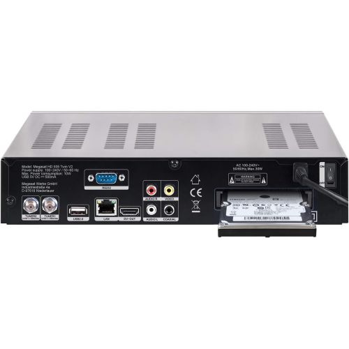  MegaSat HD 935 Twin V2 HD SAT Receiver Recording Function, Ethernet Connection, Twin Tuner Number Tuners