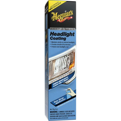  Meguiars G17804 Keep Clear Headlight Coating, 4 oz.  Maintain the Clarity of Your Headlights