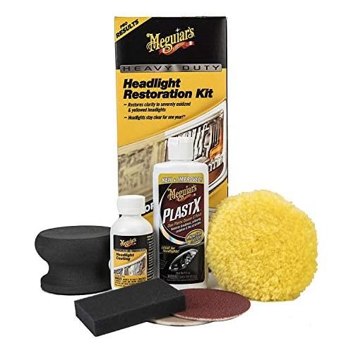  Meguiars G2980 Heavy Duty Headlight Restoration Kit