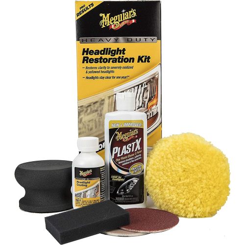  Meguiars G2980 Heavy Duty Headlight Restoration Kit