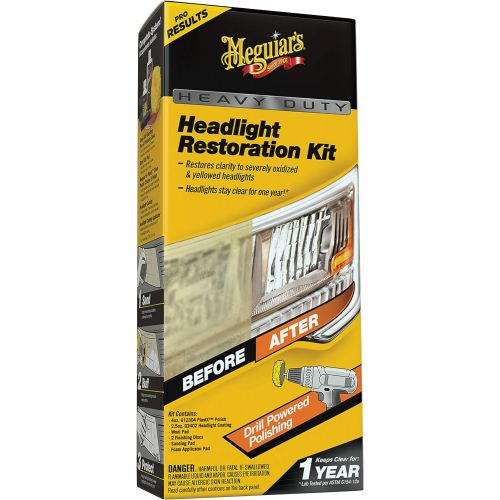  Meguiars G2980 Heavy Duty Headlight Restoration Kit