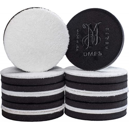  Meguiars 5 DA Microfiber Finishing Disc  Microfiber Pad to Polish & Wax  DMF5B, Pack of 12