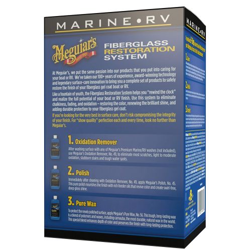  Meguiars M4965 MarineRV Fiberglass Restoration System